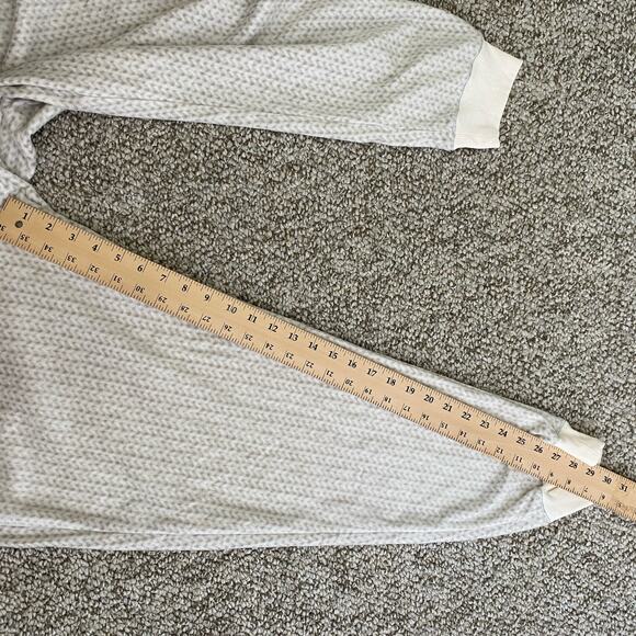 Simply Vera Womens Lounge Set Size XL Cream Gray Cozy Pajamas Soft - Picture 10 of 11